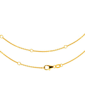 JB Edle Goldkette Ankerkette 585 14 K Gold 1,1 mm