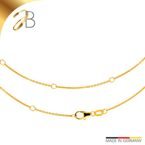 JB Edle Goldkette Ankerkette 585 14 K Gold 1,1 mm