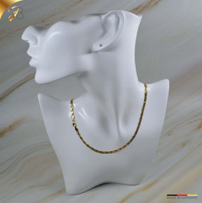 JB Collier Herringbonekette 375 Gelbgold 9 Kt 3,8 mm