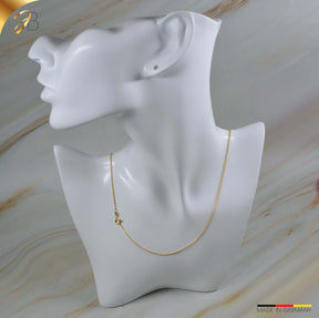 JB Edle Collier Ankerkette rund 585 14 Karat Gold 1,5 mm 36 - 90 cm