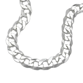 Armband 6,7mm Panzerkette flach Silber 925