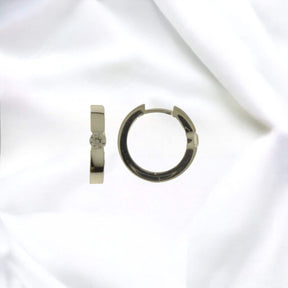 JB Edle Ohrschmuck Creole 925 - Silber 3,2 mm 16,9 mm