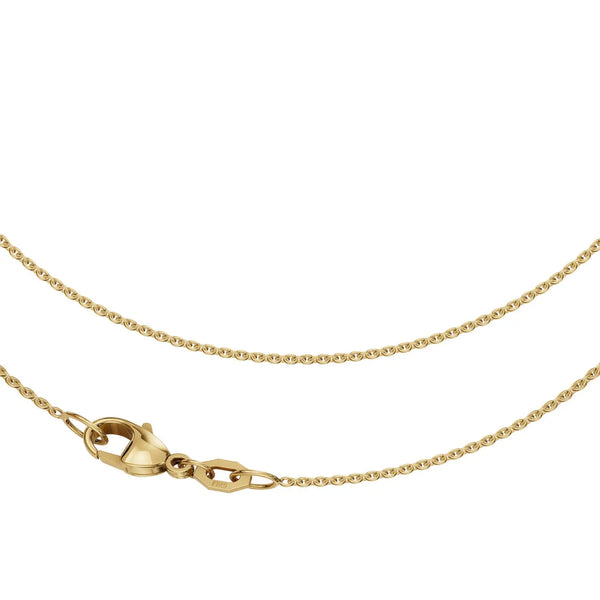 JB Edle Goldkette Ankerkette 585 - 14 K Gold 1,1 mm 42 cm