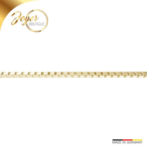 JB Edle Goldkette Veneziakette 585 - 14 K Gold 0,7 mm 45 cm