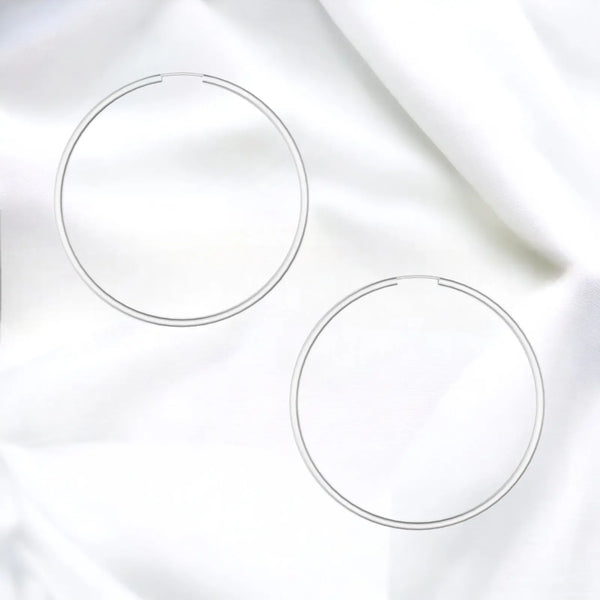 JB Edle Ohrschmuck Creole 925 - Silber 1,5 mm 44,0 mm