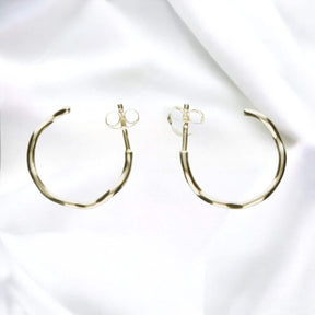 JB Edle Ohrschmuck Creole 925 - Silber 26,0 mm