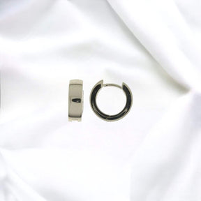 JB Edle Ohrschmuck Creole 925 - Silber 2,8 mm 12,5 mm