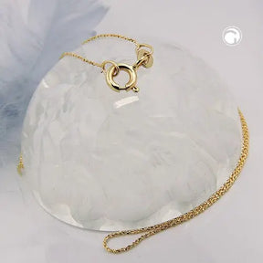 Kette 0,6mm Fantasie - Muster gedreht 14Kt GOLD