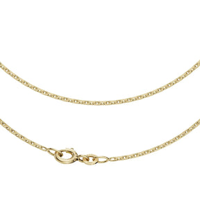 Ankerkette Diamantiert 1,3 mm 333er Gold 18411150