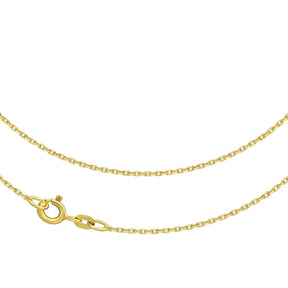 Ankerkette Diamantiert 1,3 mm 375er Gold 18399277
