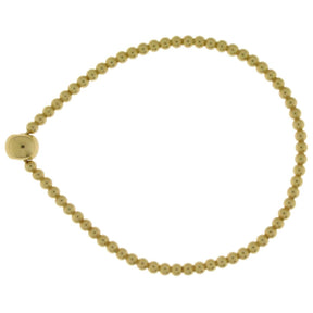 JB Armreif Flexible Kugelkette Gelbgold 585 14 Kt 54 mm