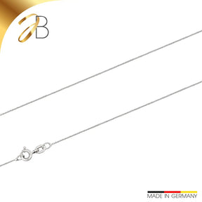 JB Collier Ankerkette 0,8 mm 750 Weißgold 36 - 60 cm