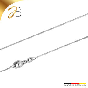 JB Collier Ankerkette 1,1 mm 750 Weißgold 36 - 60 cm
