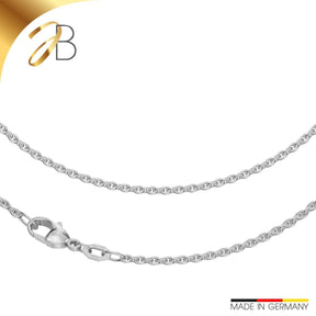 JB Collier Ankerkette 2,0 mm Aus 750 Weißgold Elegant