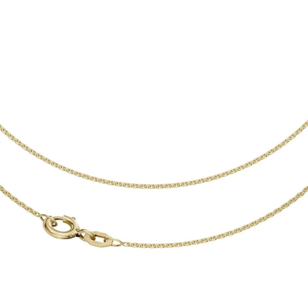 JB Collier Ankerkette 375 Gelbgold 9 Kt 1,3 mm 45 cm