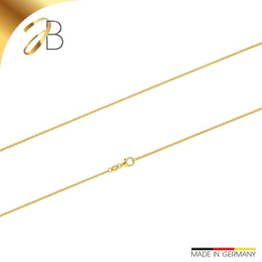 JB Collier Ankerkette 375 Gelbgold 9 Kt 1,7 mm 50 cm