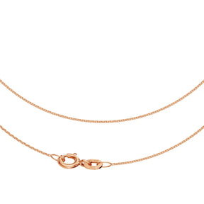 JB Collier Ankerkette rund 0,8 mm 585 Pinkgold 36 - 60 cm