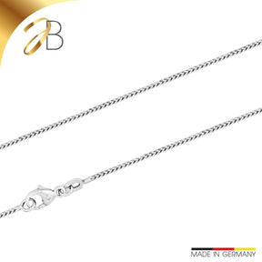 JB Collier Bingokette 1,0 mm 585 Weißgold in Top Qualität