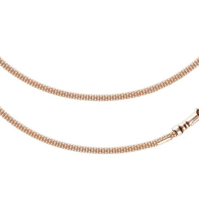 JB Collier Damen Himbeer - Kette 3 mm Rotgold 585 14 Kt 9,3 g
