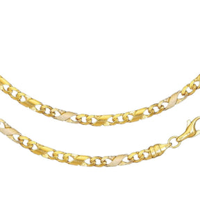 JB Collier Dollarkette 3,7 mm 750 Bicolorgold G - W exklusiv
