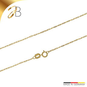 JB Collier Goldkette Ankerkette 1,1 mm 375 Gelbgold 9 Kt