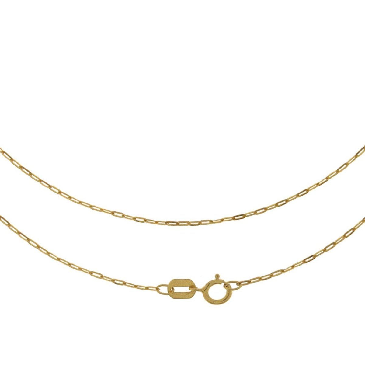 JB Collier Goldkette Ankerkette 1,1 mm 375 Gelbgold 9 Kt