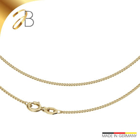 JB Collier Goldkette Panzerkette 1,2 mm 375 Gelbgold 9 Kt