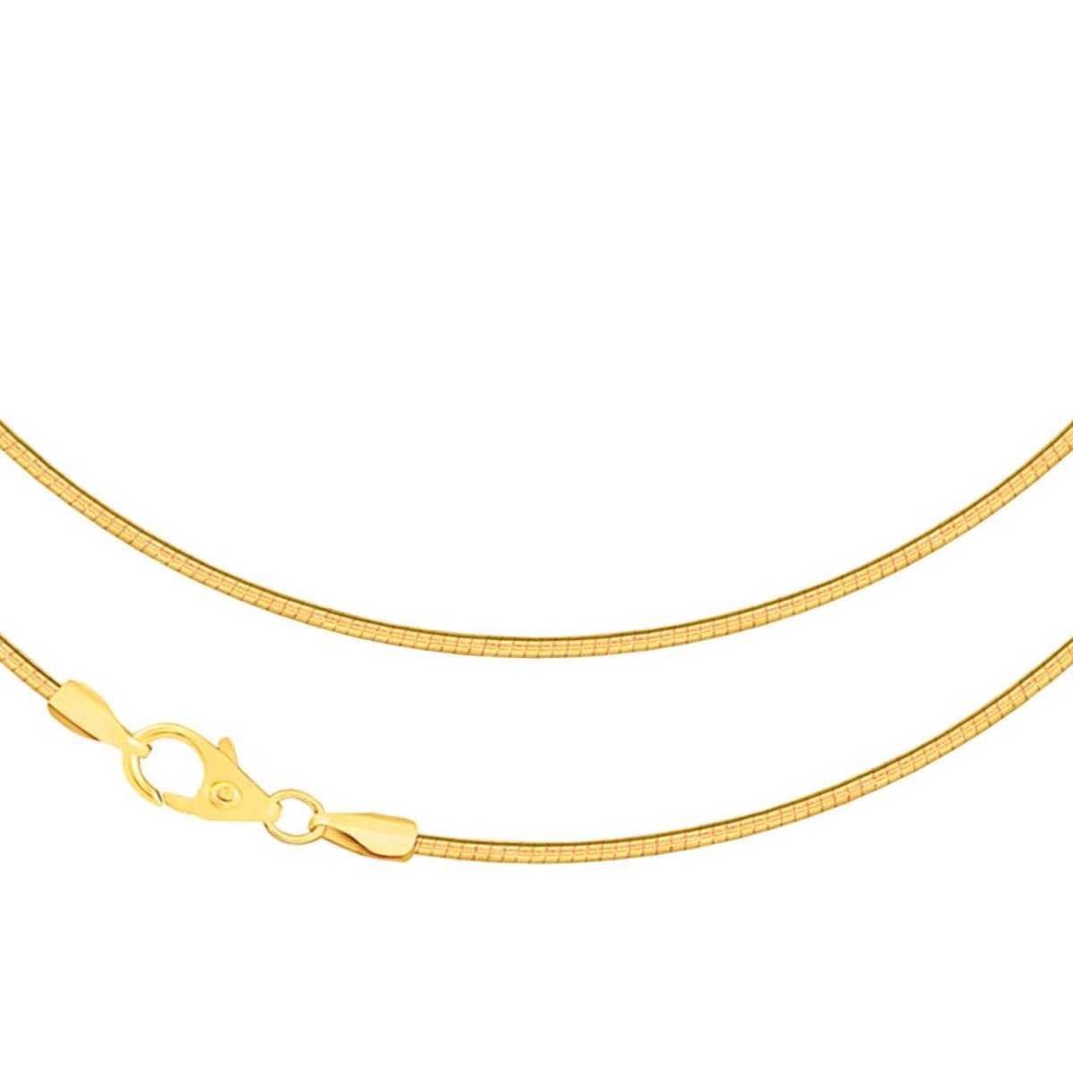 JB Collier Tondakette 1,5 mm 750 Gelbgold 36 - 60 cm Länge