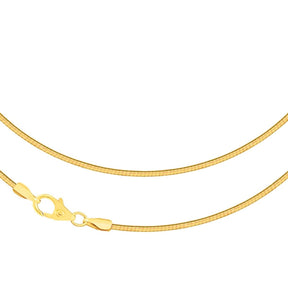 JB Collier Tondakette 1,5 mm 750 Gelbgold 36 - 60 cm Länge