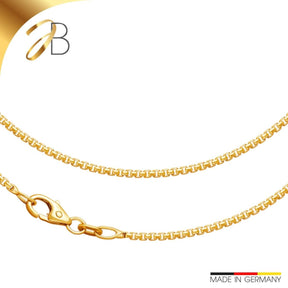 JB Collier Veneziakette 1,5 mm 750 Gelbgold Elegante Kette