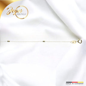 JB Damen Goldarmband Anker Rund 585 14 Kt Breite 4,5 Mm