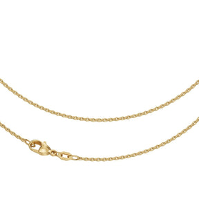 JB Edle Collier Ankerkette 1,5 mm 375 Gelbgold 9 Karat