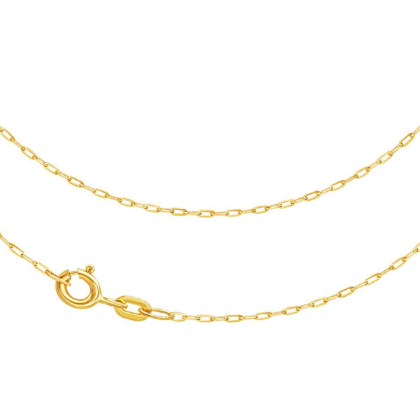JB Edle Goldkette Ankerkette 585 14 K Gold 1,1 mm Damen Herren