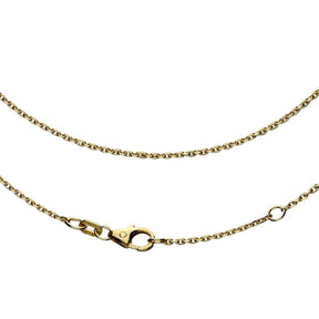 JB Edle Goldkette Ankerkette 585 - 14 K Gold 1,3 mm 40 cm