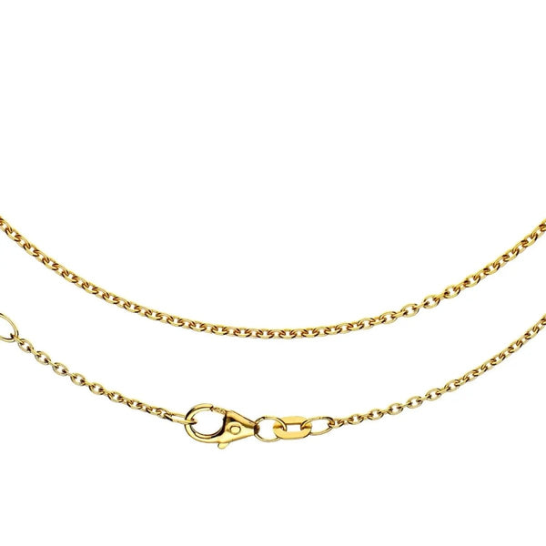 JB Edle Goldkette Ankerkette 585 - 14 K Gold 1,5 mm 45 cm