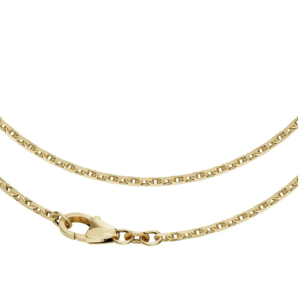 JB Edle Goldkette Ankerkette 585 - 14 K Gold 1,8 mm 42 - 55 cm