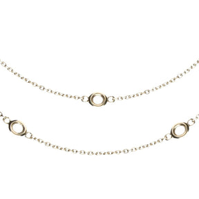 JB Edle Goldkette Ankerkette 585 14 K Gold 45 cm Damen Herren