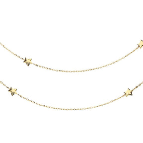 JB Edle Goldkette Ankerkette Diamantiert 585 14K Gold