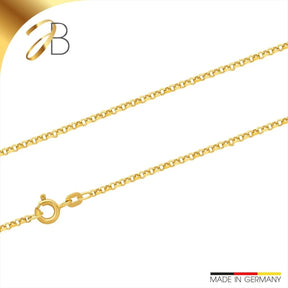 JB Edle Goldkette Erbskette 585 - 14 K Gold 2,0 mm 45 cm