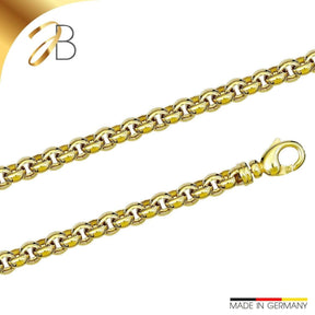 JB Edle Goldkette Erbskette 585 14 K Gold 9,4 mm 57 g