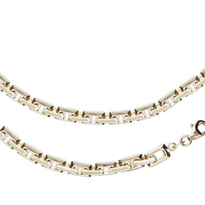 JB Edle Goldkette Fantasiekette 585 14 K Gold 6 mm breit