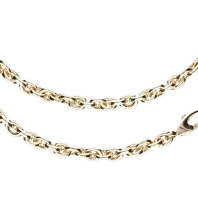 JB Edle Goldkette Fantasiekette 585 - 14 K Gold 7,4 mm 45 cm