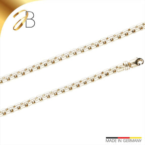JB Edle Goldkette Fantasiekette 585 14K Gold 5,5 mm breit