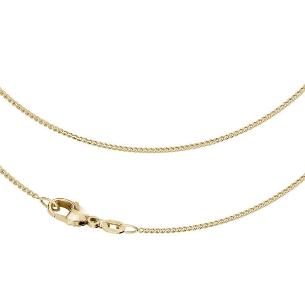 JB Edle Goldkette Panzerkette 585 14 K Gold 1,2 mm Damen Herren