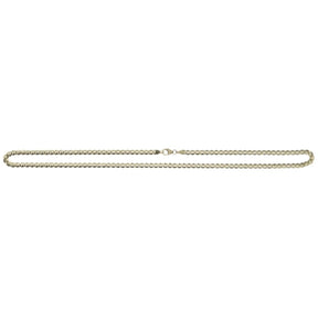 JB Edle Goldkette Panzerkette 585 - 14 K Gold 3,6 mm 45 cm