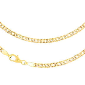 JB Edle Goldkette Panzerkette 585 - 14 K Gold 3,9 mm 45 cm