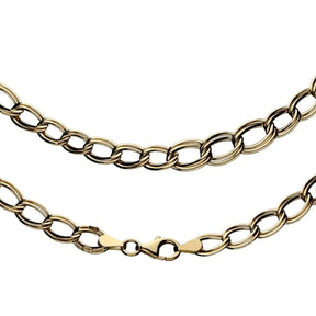 JB Edle Goldkette Panzerkette 585 - 14 K Gold 45 cm