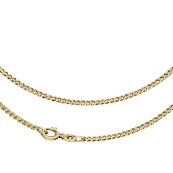 JB Edle Goldkette Panzerkette 585 14 Kt Gold 2,1 mm hochwertig