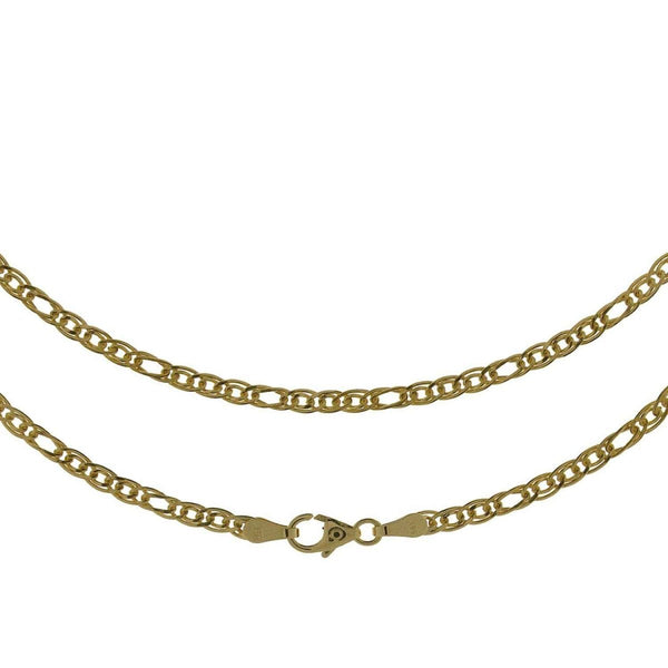 JB Edle Goldkette Panzerkette 585 14 Kt Gold 3 mm