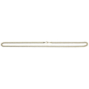 JB Edle Goldkette Panzerkette 585 14K Gold 3,6 mm 45 cm